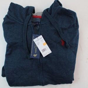 POLO SWEATSHIRT HOODY NWT 60.00 SIZE SM.